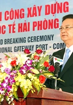 Khởi công xây dựng Cảng cửa ngõ quốc tế Hải Phòng 